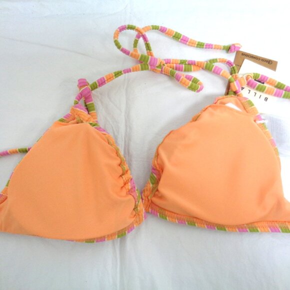 BILLABONG Bikini Set Top & Bottom Stripe NWT size Medium - Picture 5 of 8